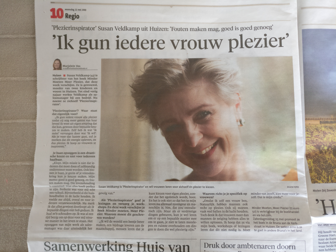 Interview Gooi- en Eemlander Susan Veldkamp