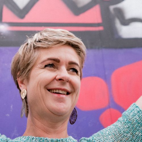 Wees die vrouwelijke leider Susan Veldkamp
